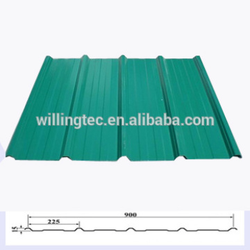 Painel de telhado de isolamento térmico de aço Galvalume / PPGL laminado a frio barato